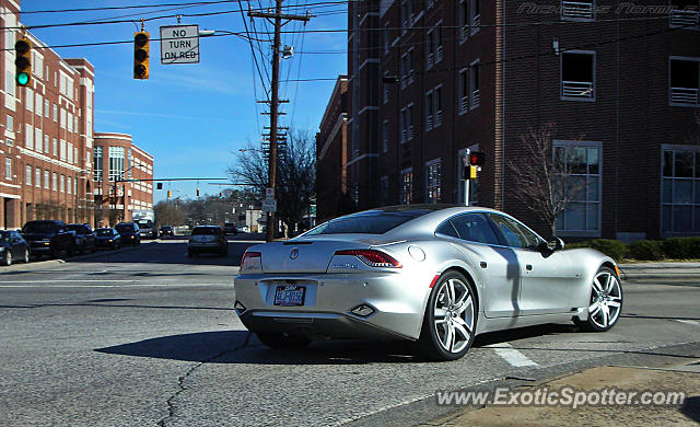 Fisker Karma spotted in Charlotte, North Carolina