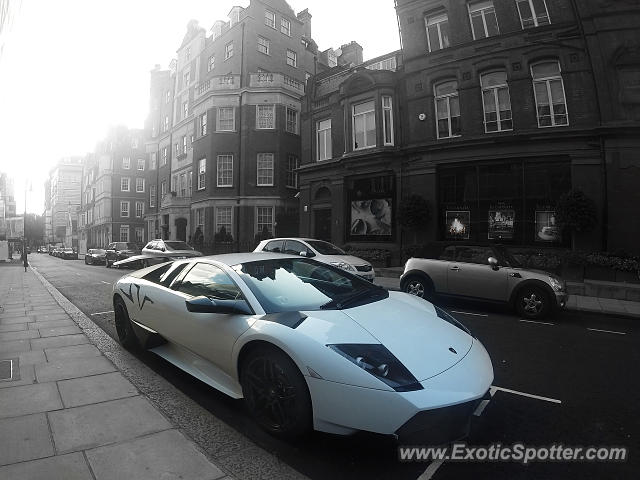 Lamborghini Murcielago spotted in London, United Kingdom