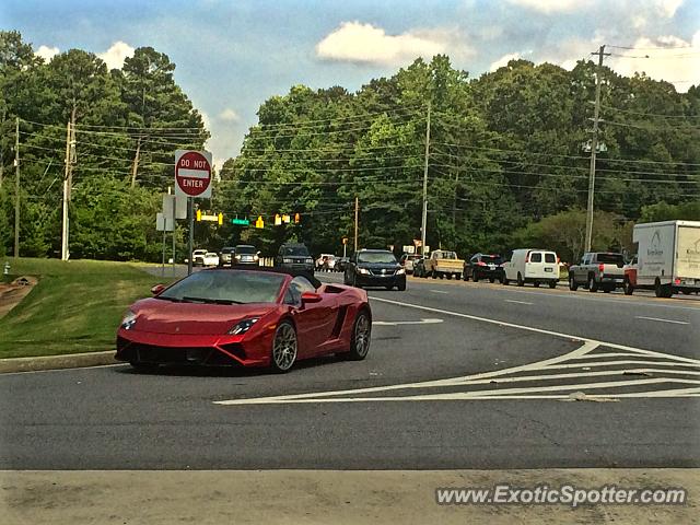 Lamborghini Gallardo spotted in Marietta, Georgia