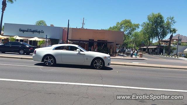Rolls-Royce Wraith spotted in Scottsdale, Arizona