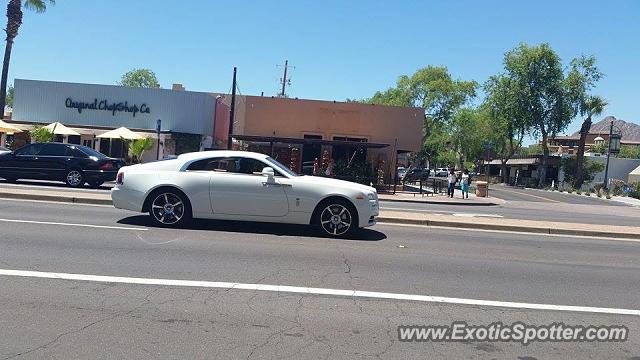 Rolls-Royce Wraith spotted in Scottsdale, Arizona