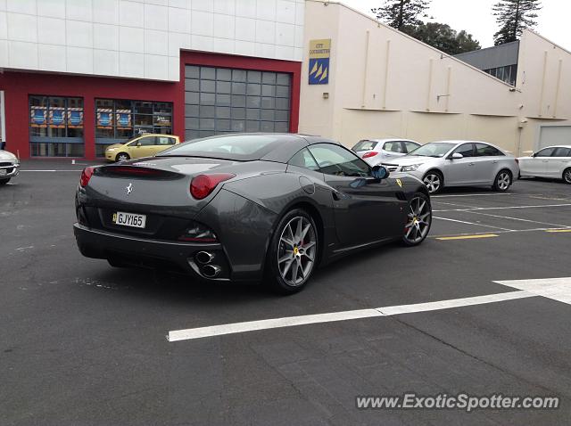 Ferrari California spotted in Auckland, New Zealand