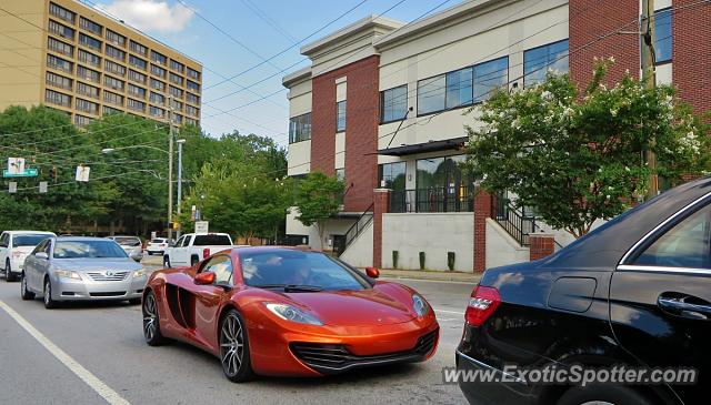 Mclaren MP4-12C spotted in Atlanta, Georgia