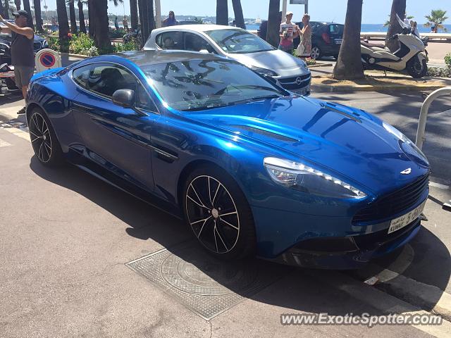 Aston Martin Vanquish spotted in Canne, France