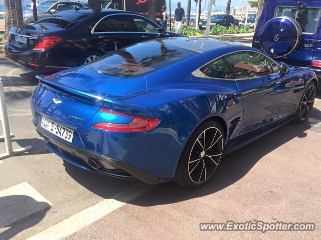 Aston Martin Vanquish spotted in Canne, France