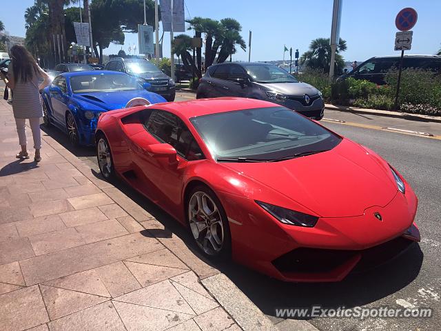 Lamborghini Huracan spotted in Canne, France