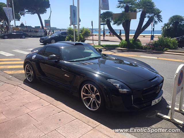 Mercedes SLS AMG spotted in Canne, France