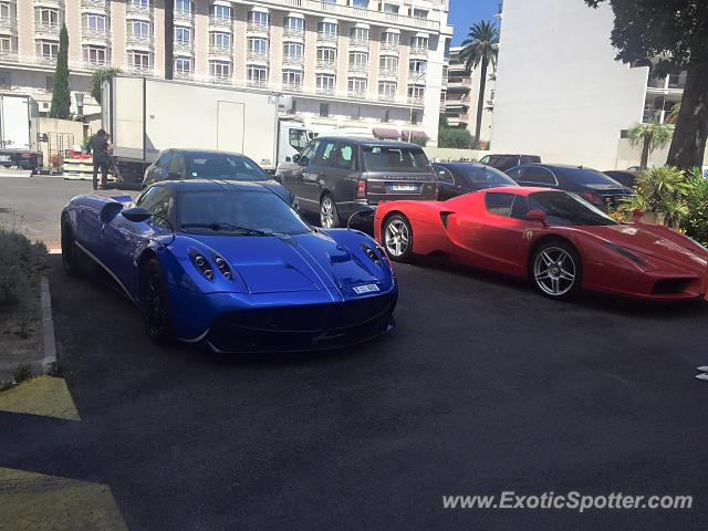 Pagani Huayra spotted in Canne, France