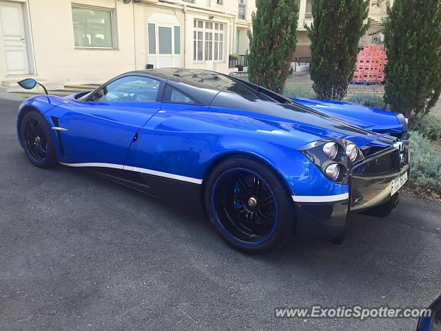 Pagani Huayra spotted in Canne, France
