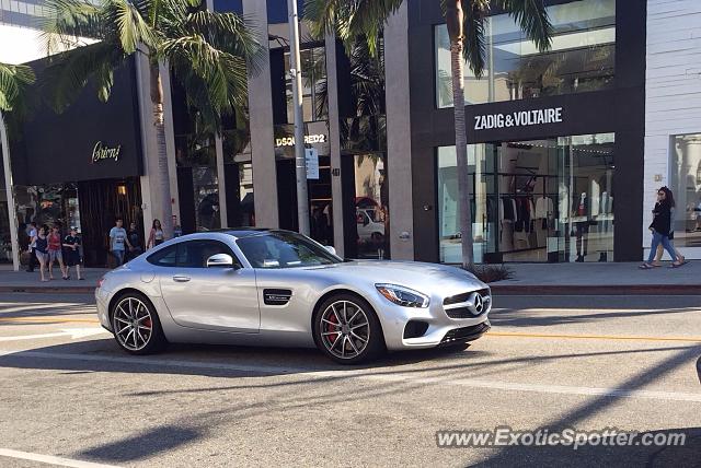 Mercedes SLS AMG spotted in Beverly hills, California