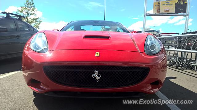Ferrari California spotted in Aurora, Colorado