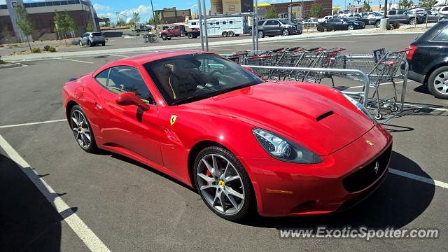 Ferrari California spotted in Aurora, Colorado