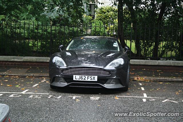 Aston Martin Vanquish spotted in London, United Kingdom