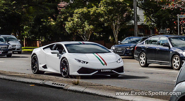Lamborghini Huracan spotted in Sydney, Australia