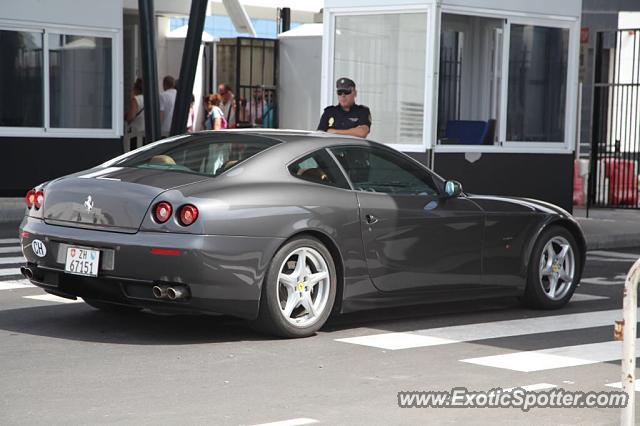 Ferrari 612 spotted in Gibraltar, United Kingdom