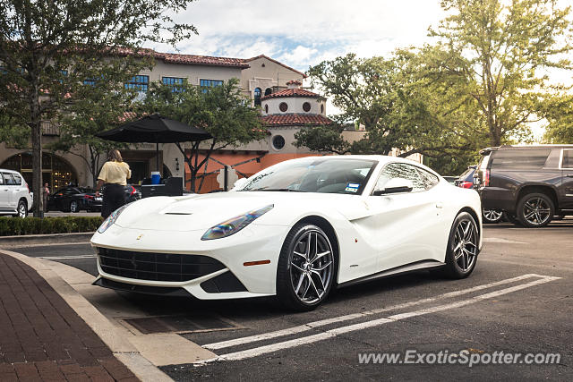 Ferrari F12 spotted in Dallas, Texas