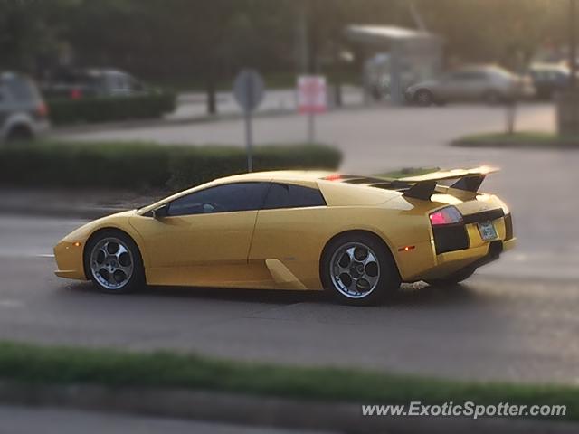 Lamborghini Murcielago spotted in Houston, Texas