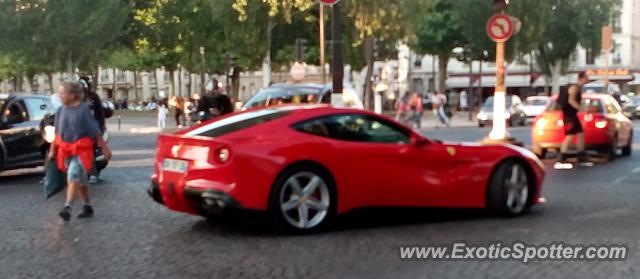 Ferrari F12 spotted in Paris, France