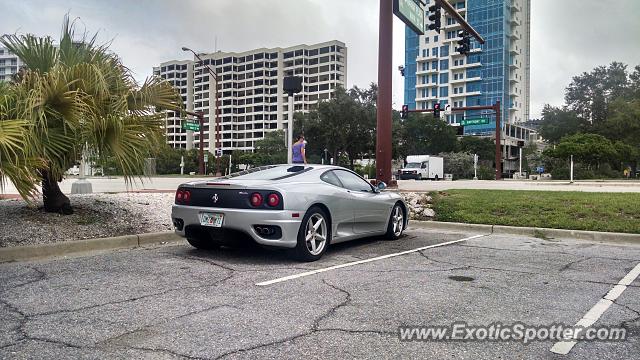 Ferrari 360 Modena spotted in Sarasota, Florida