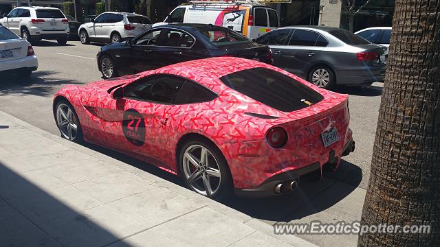 Ferrari F12 spotted in Beverly Hills, California