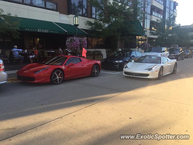 Ferrari 458 Italia spotted in Birmingham, Michigan