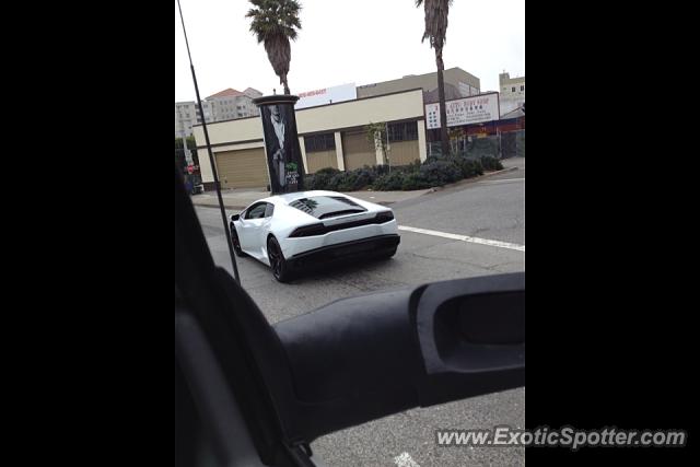 Lamborghini Huracan spotted in San Francisco, California