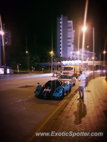 Pagani Zonda spotted in Hong Kong, China