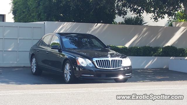 Mercedes Maybach spotted in Malibu, California