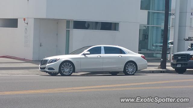 Mercedes Maybach spotted in Beverly Hills, California