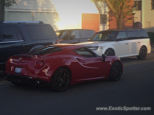 Alfa Romeo 4C spotted in Birmingham, Michigan