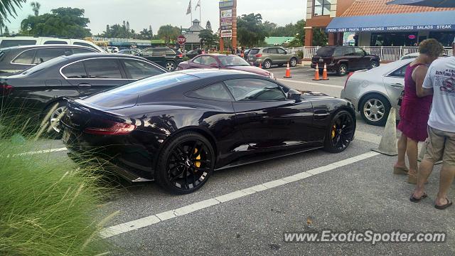 Aston Martin Vanquish spotted in Sarasota, Florida