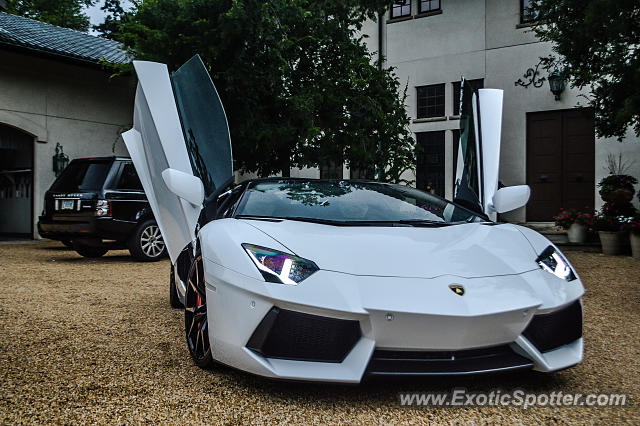 Lamborghini Aventador spotted in Cincinnati, Ohio