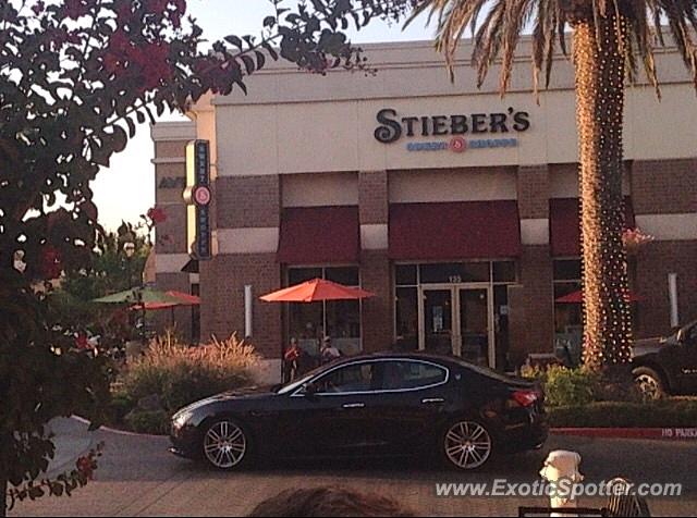 Maserati Ghibli spotted in Sacramento, California