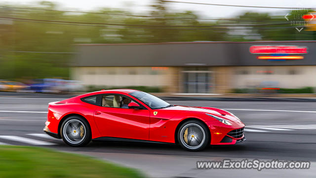 Ferrari F12 spotted in Birmingham, Michigan