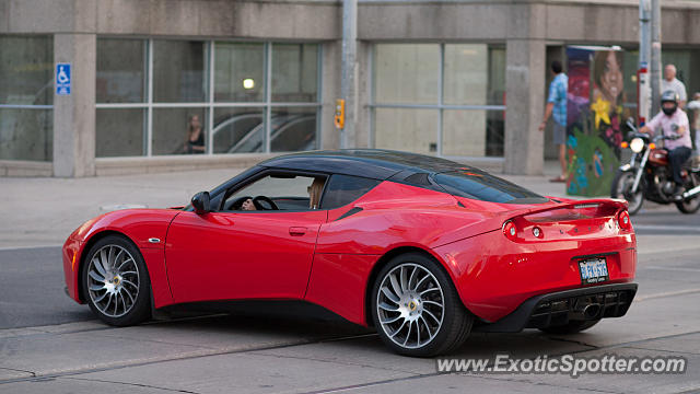 Lotus Evora spotted in Toronto, On, Canada