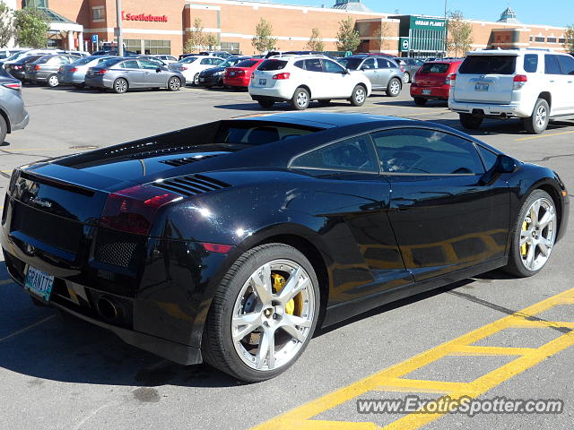 Lamborghini Gallardo spotted in Winnipeg, Canada
