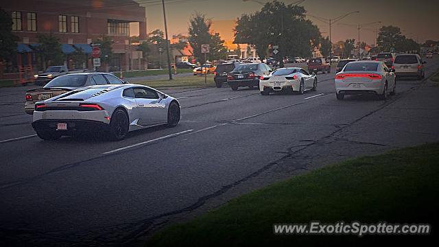 Lamborghini Huracan spotted in Birmingham, Michigan