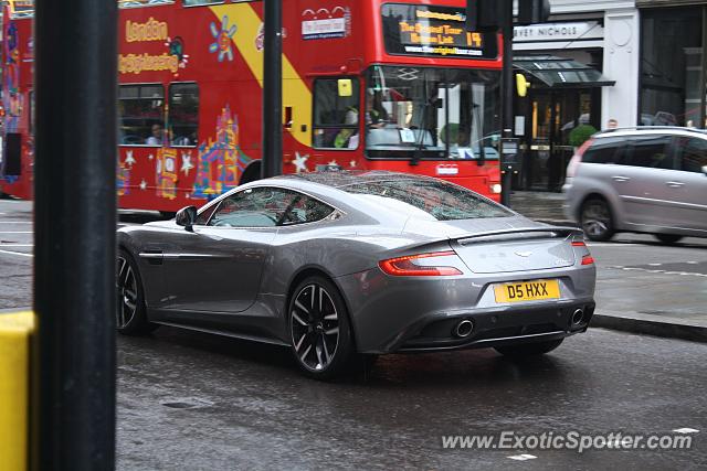 Aston Martin Vanquish spotted in London, United Kingdom