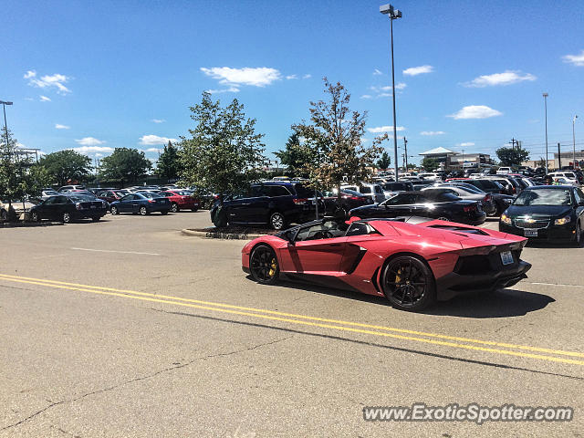 Lamborghini Aventador spotted in Cincinnati, Ohio