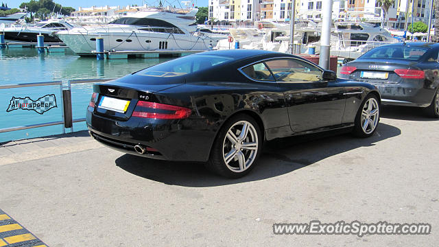 Aston Martin DB9 spotted in Vilamoura, Portugal