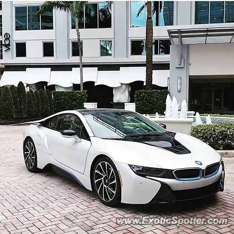 BMW I8 spotted in Fort Lauderdale, Florida