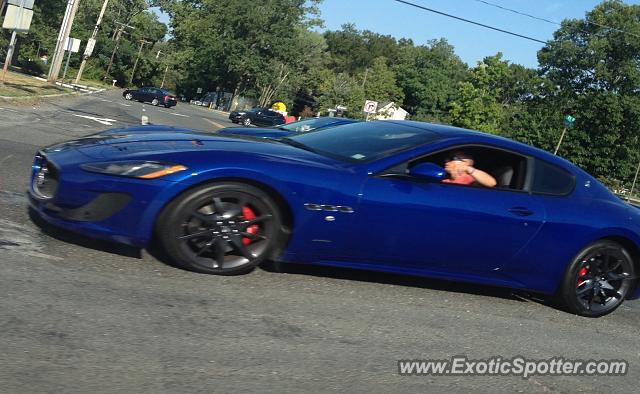 Maserati GranTurismo spotted in Howell, New Jersey