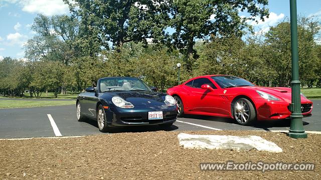 Ferrari California spotted in River Grove, Illinois