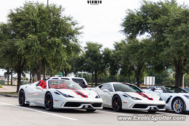 Ferrari 458 Italia spotted in Dallas, Texas