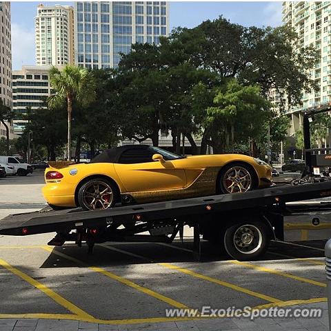 Dodge Viper spotted in Fort Lauderdale, Florida
