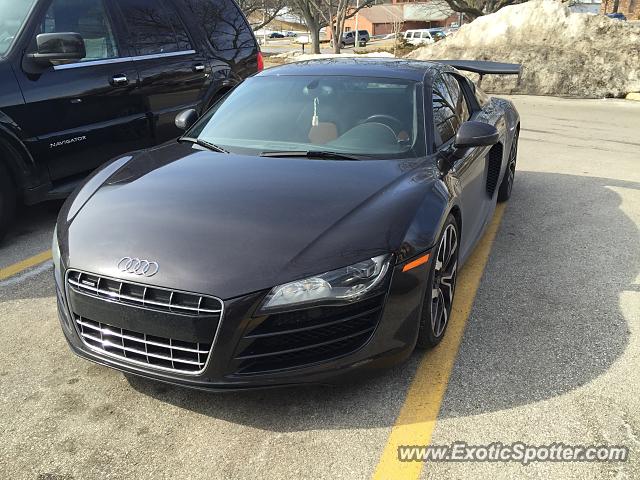 Audi R8 spotted in Bloomington, Indiana