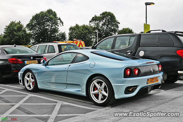 Ferrari 360 Modena spotted in York, United Kingdom