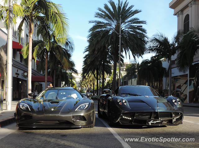 Koenigsegg Agera R spotted in Beverly Hills, California
