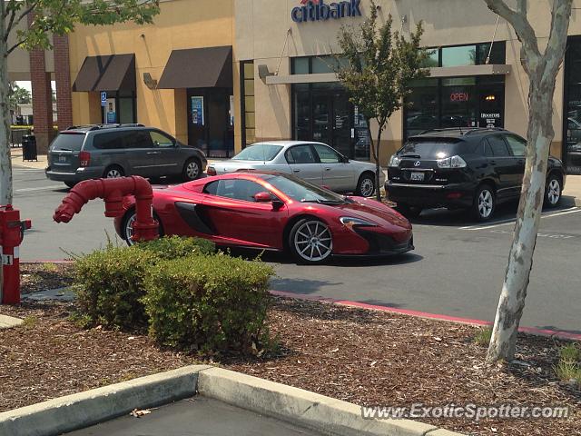 Mclaren 650S spotted in Sacramento, California