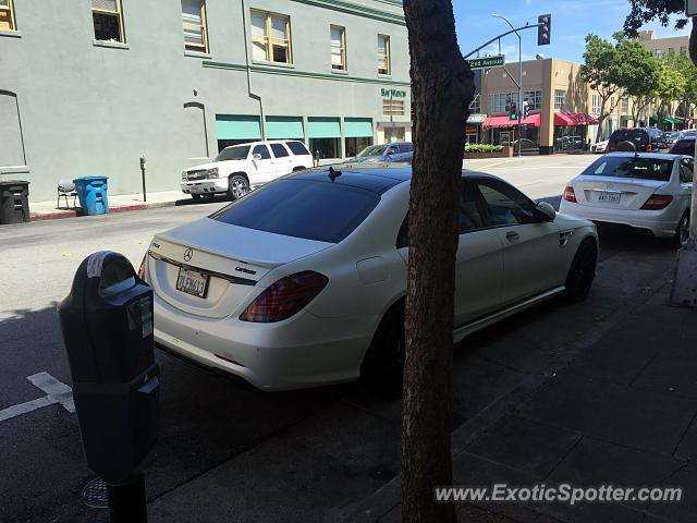 Mercedes S65 AMG spotted in San Mateo, California